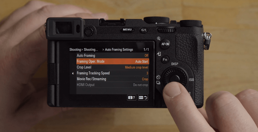 Sony A7C II AI Autofocus