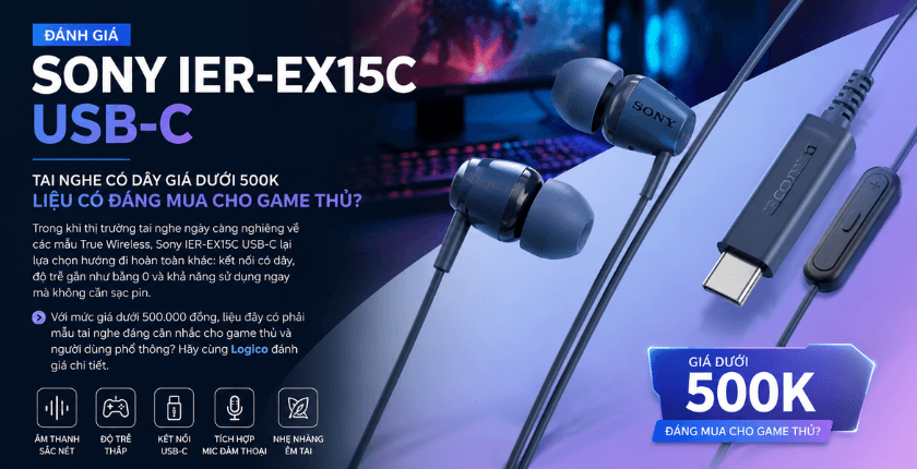 Sony IER-EX15C USB-C