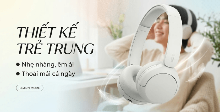 Thiết kế trẻ trung, nhẹ và thoải mái khi đeo